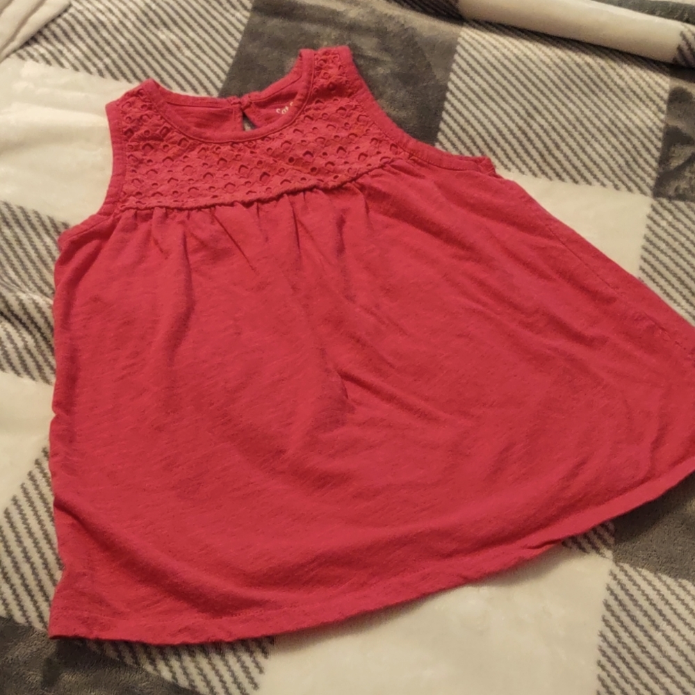 Girls Cat & Jack top size S (6/6X), pink